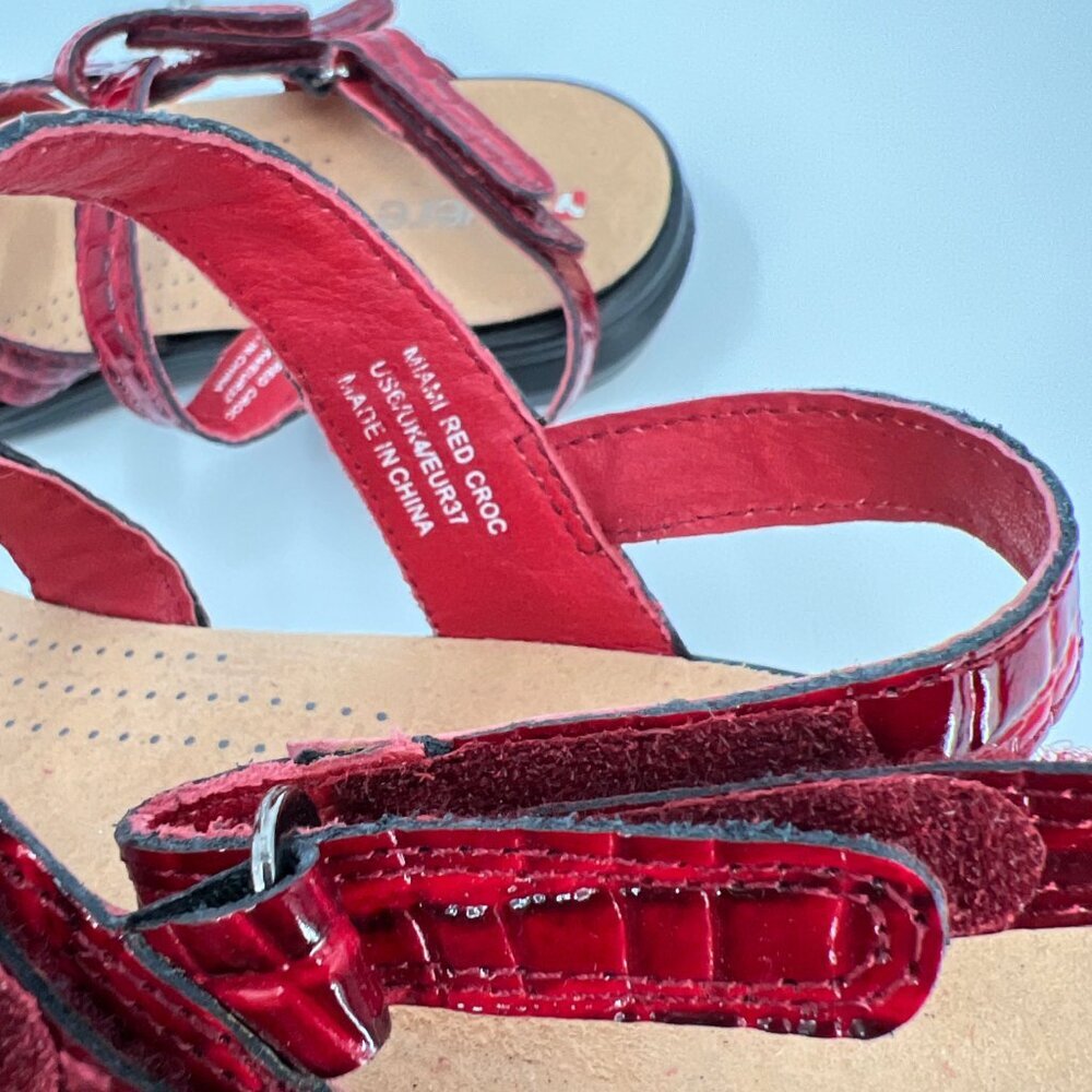 Revere Leather Sandals 37EU - Picture 3 of 4